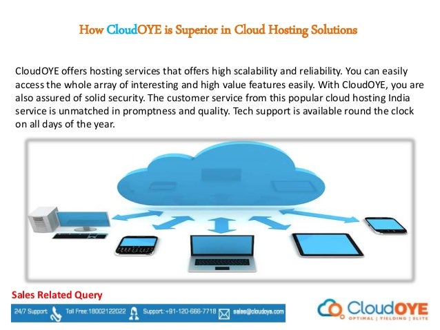 CloudOYE - Select best Cloud Server For your Business