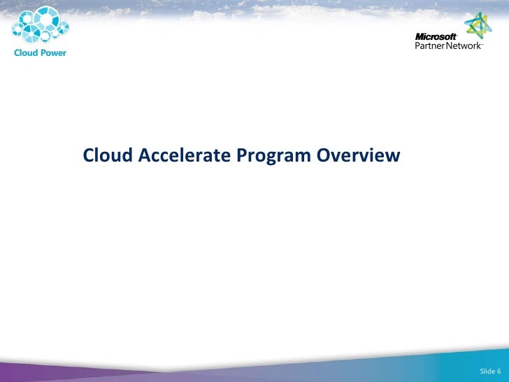 Cloud Partner Program | cloud partner program 1 Cloud Partner Program | cloud partner program 1