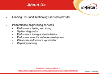 Cloud based Performance Testing | PPTX