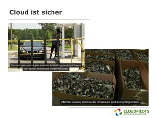 Cloud ist sicher
 