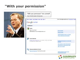 "With your permission"
 