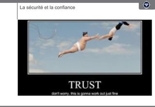 La sécurité et la confiance
 