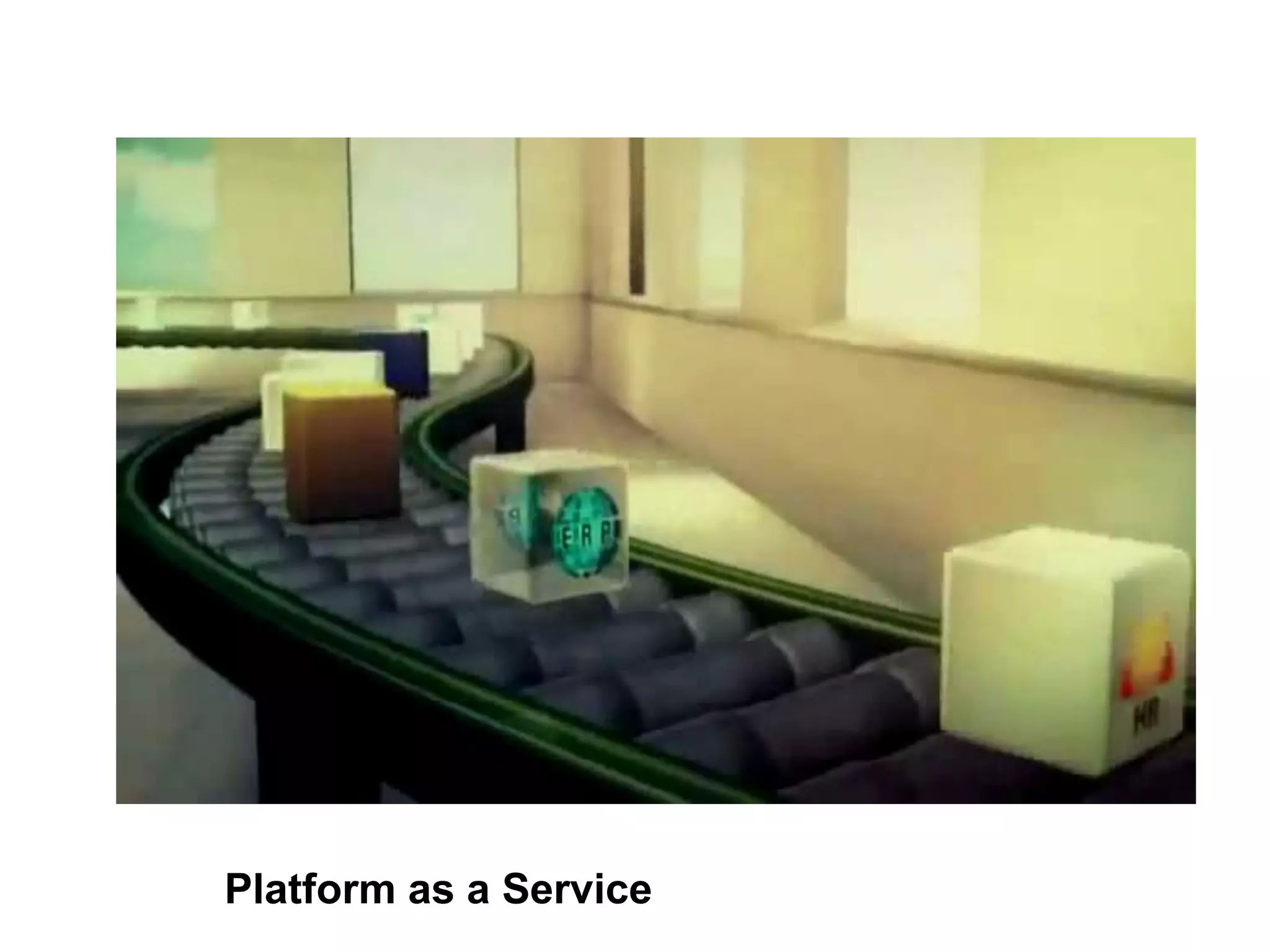 Platform as a Service 
 