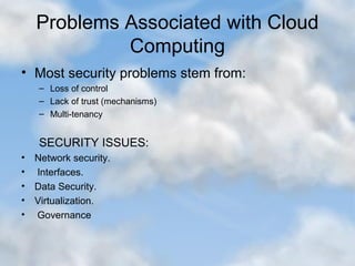 security Issues of cloud computing | PPT