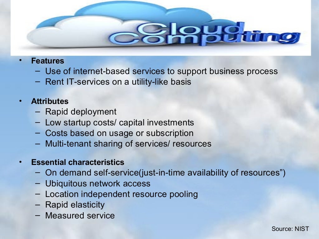 security Issues of cloud computing