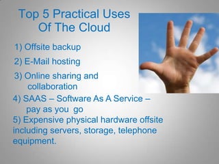 No centralized services or storage