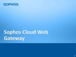 Sophos Cloud - breaking the stereotypes