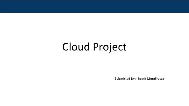 cloud project cmpe 282 cmpe