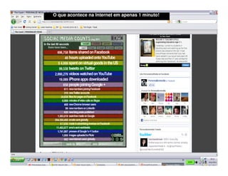O que acontece na Internet em apenas 1 minuto!




25                     IM AR                          © 2012 IBM Corporation
 