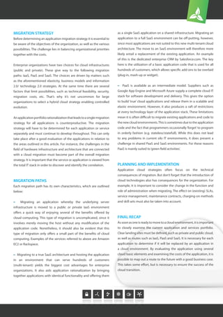 Cloud - moving applications to the cloud | PDF