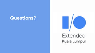 Extended
Kuala Lumpur
Questions?
 