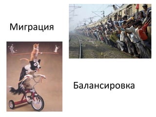 Миграция




           Балансировка
 