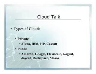 Cloud Talk