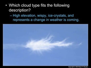 Clouds, Types of Clouds, Weather and Climate Unit, Earth Science Lesson ...