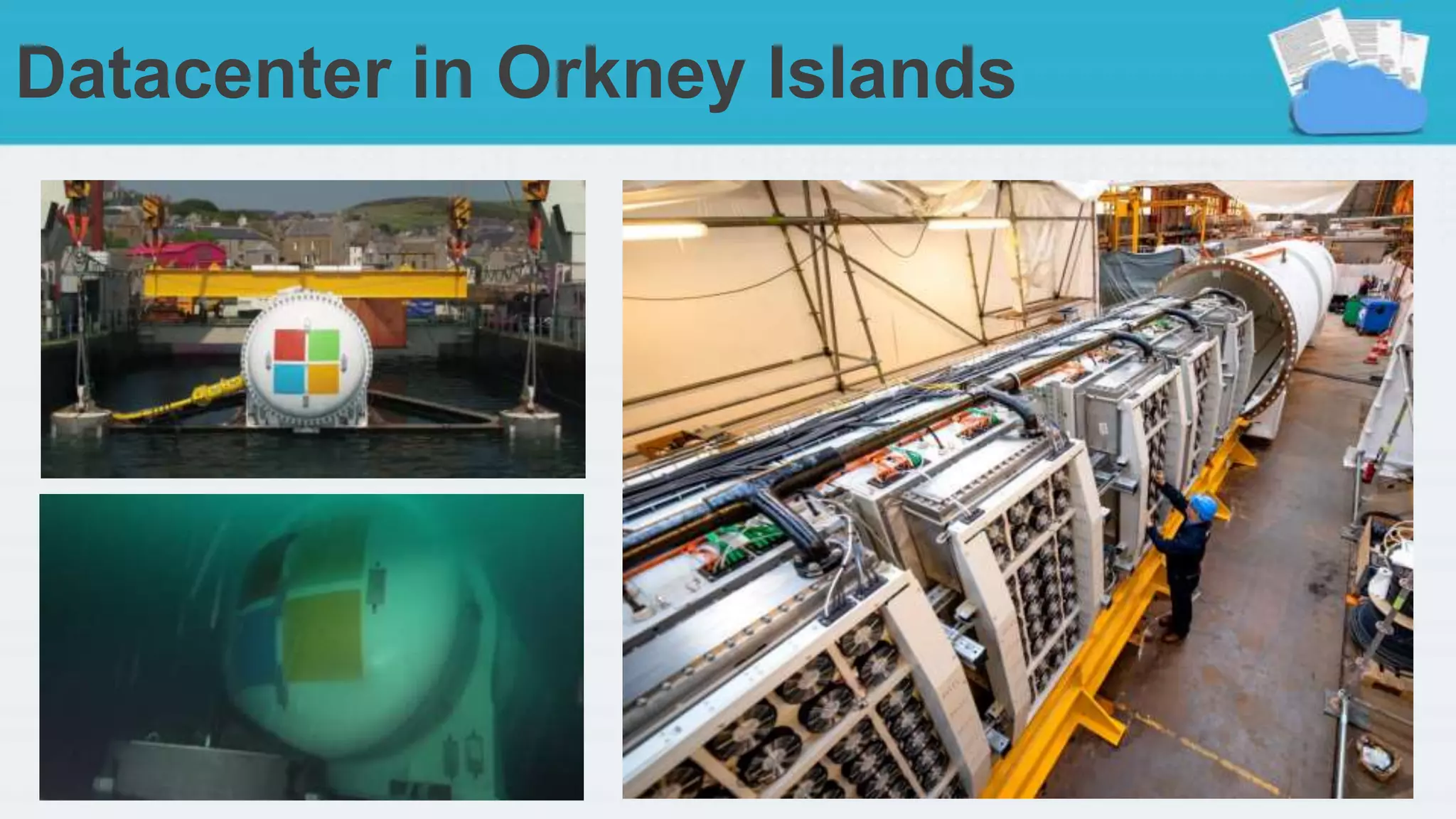 Datacenter in Orkney Islands
 