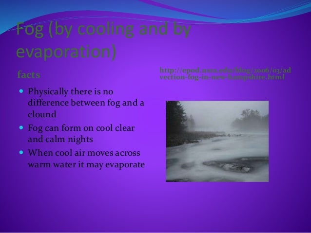 facts about evaporation