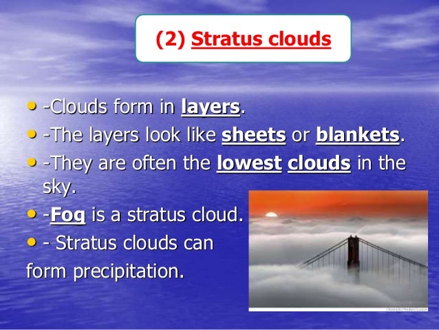 Clouds and precipitation