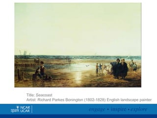 Title: Seacoast
Artist: Richard Parkes Bonington (1802-1828) English landscape painter

 