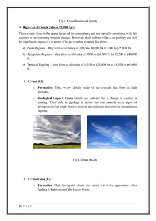 Clouds || Climatology Assignment || Geology | DOCX