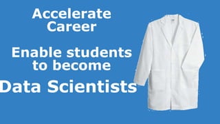34© Copyright 2013 EMC Corporation. All rights reserved.
Accelerate
Career
Enable students
to become
Data Scientists
 