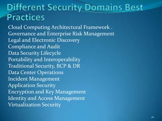 Cloud security Presentation | PPTX