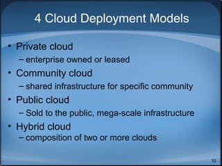 3rd
Party Governance
• Request clear docs on
how facility & services
are assessed
• Require definition of what
provider considers
critical services, info
• Perform full contract,
terms of use due
diligence to determine
roles, accountability10
 