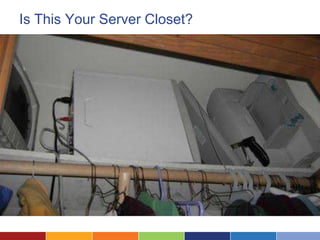 Is This Your Server Closet?
 