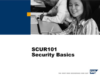 SCUR101
Security Basics
 