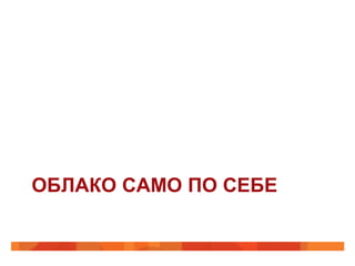 ОБЛАКО САМО ПО СЕБЕ
 