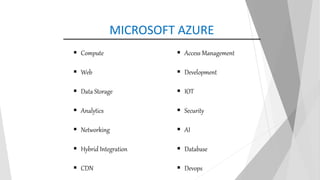 Cloud Managed Services | PPTX