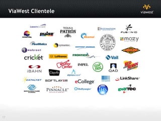 ViaWest Clientele




17
 