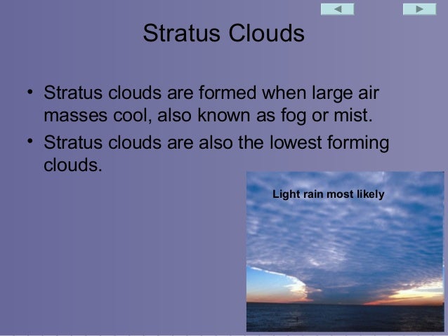 stratus clouds facts