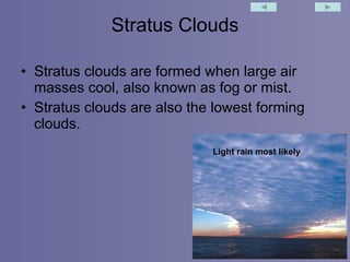Identifying types of clouds | PPT