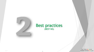 Best practices
(REST WS)
Public
10
http://www.anyasas.com
customer-service@anyasas.com
 
