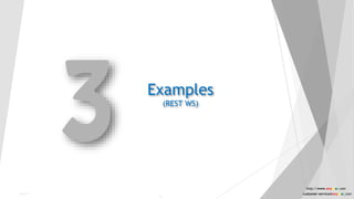 Examples
(REST WS)
Public
18
http://www.anyasas.com
customer-service@anyasas.com
 