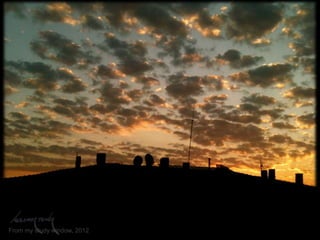 From my study window, 2012

 