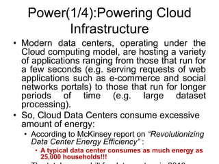 Cloudsim & Green Cloud | PPTX