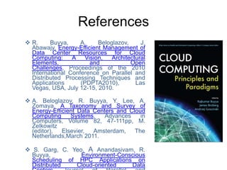 Cloudsim & Green Cloud | PPTX