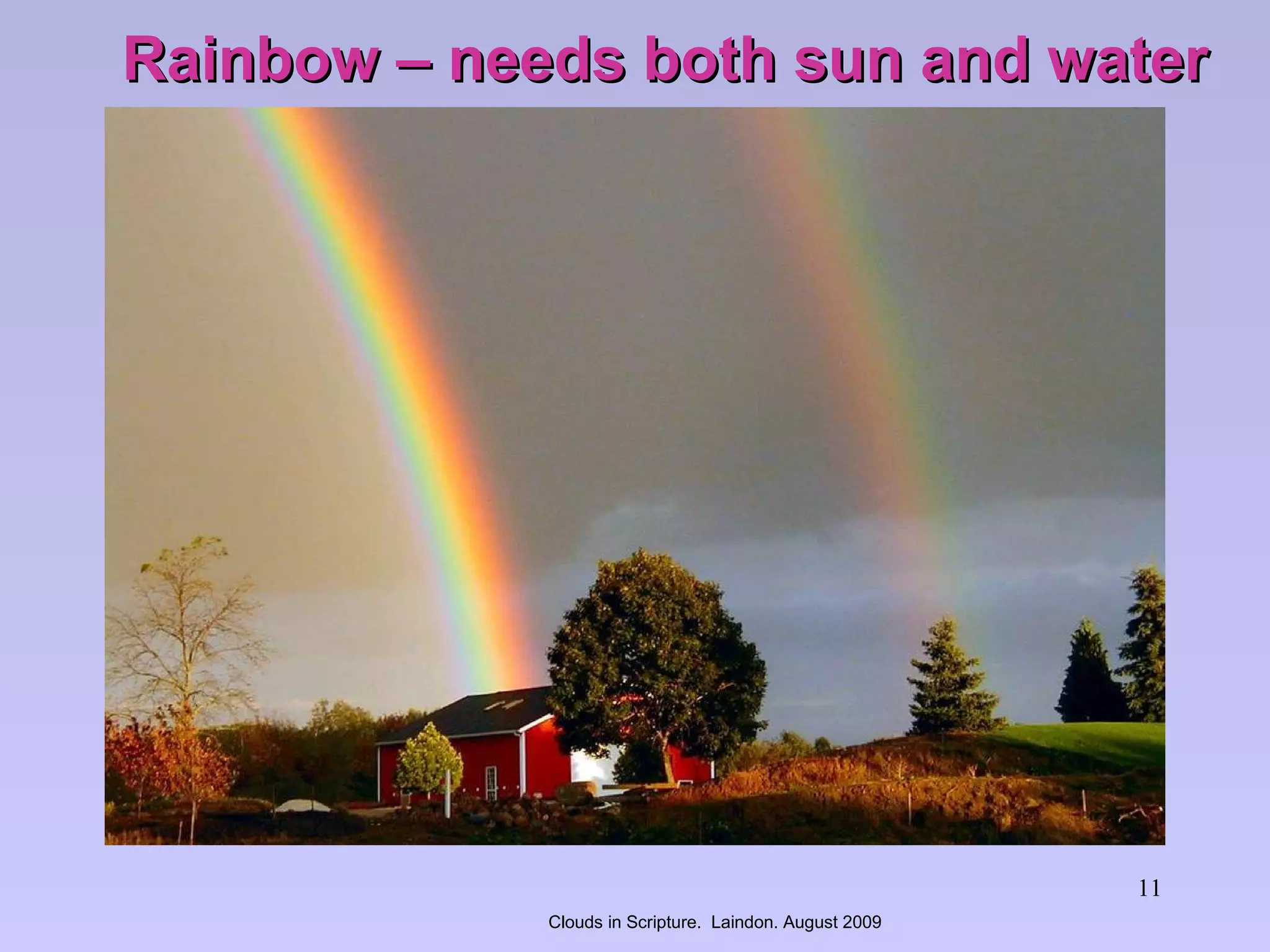 Clouds In Scripture PPT