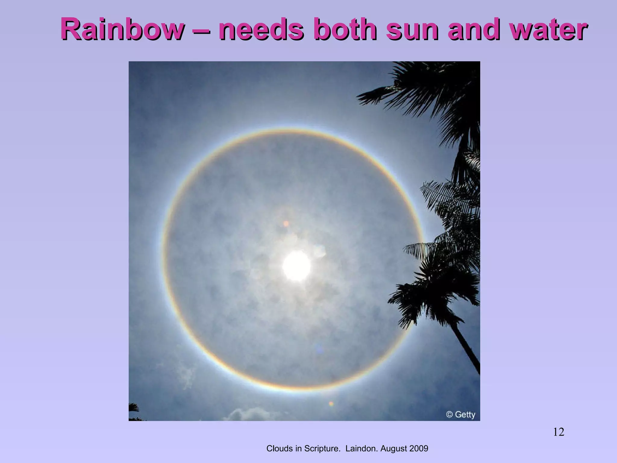 Clouds In Scripture PPT