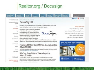 Realtor.org / Docusign
 
