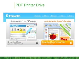 PDF Printer Drive
 