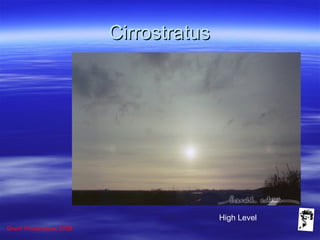 Grunt Productions 2008
CirrostratusCirrostratus
High Level
 