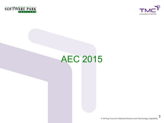 AEC 2015




           3
 