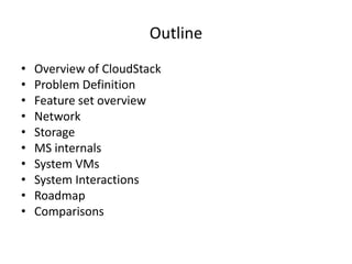 Cloud stack overview | PPTX