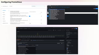Configuring Prometheus
 