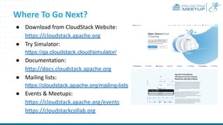 CloudStack 101: The Best Way to Build Your Private Cloud – Rohit Yadav ...