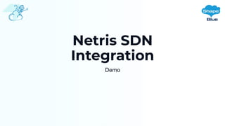 Netris SDN
Integration
Demo
 