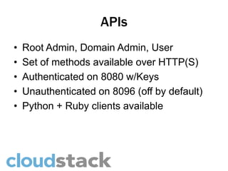 Deploying Apache CloudStack from API to UI | PPTX