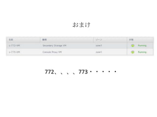 おまけ
772、、、、773・・・・・
 